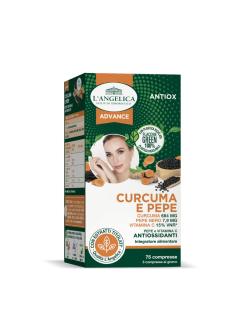 Integratore Curcuma con Pepe e Vitamina C antiossidanti