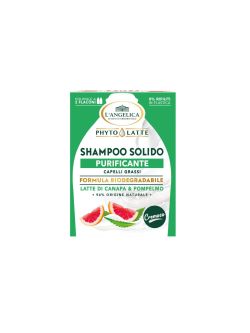 Shampoo Solido Latte di Canapa e Pompelmo 