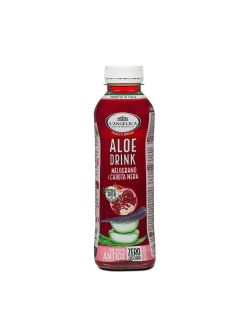 Aloe Drink with Black Carrot and Pomegranate