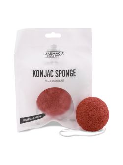 Konjac Red Clay Sponge