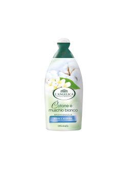 Bagnoschiuma Vellutante Cotone e Muschio Bianco