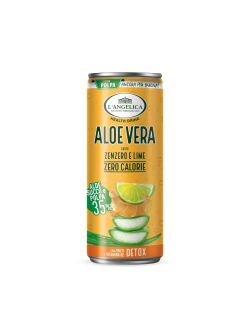 Tisana Aloe vera gusto Zenzero in lattina