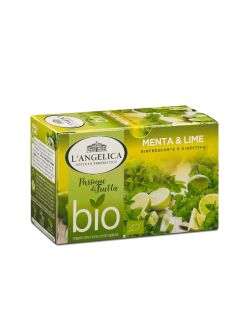 Organic Mint and Lime Herbal Tea