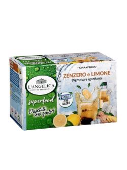 Ginger and Lemon Superfood Iced Herbal Tea