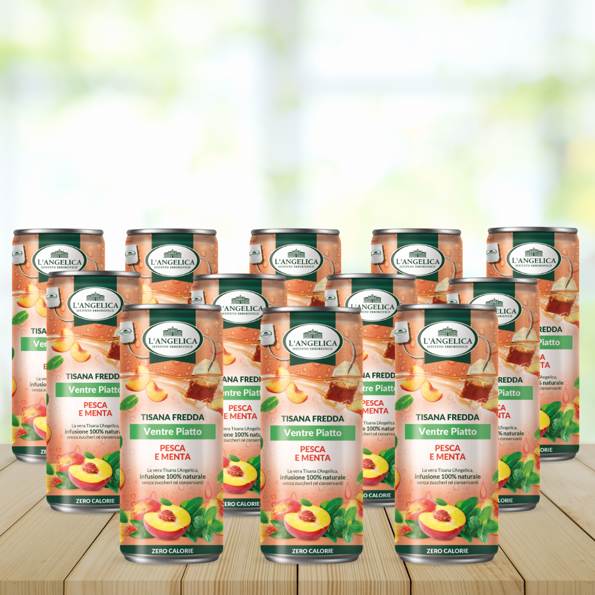 Multipack 12 pezzi Tisana a Freddo Ventre Piatto in lattina -15%