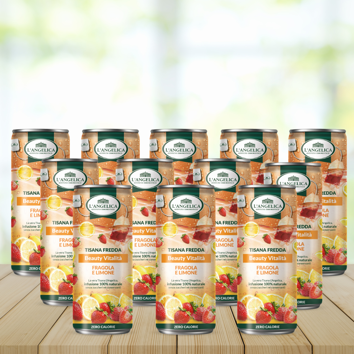 Multipack 12 pezzi Tisana a Freddo Beauty Vitalità in lattina -15%