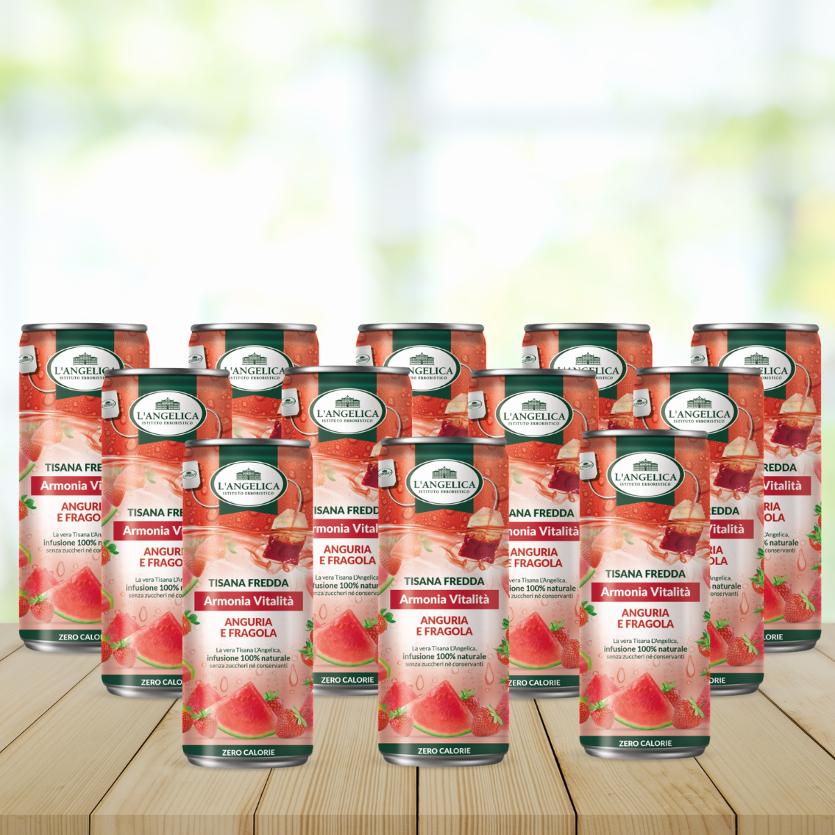 Multipack 12 pezzi Tisana a Freddo Armonia e Vitalità in lattina -15%