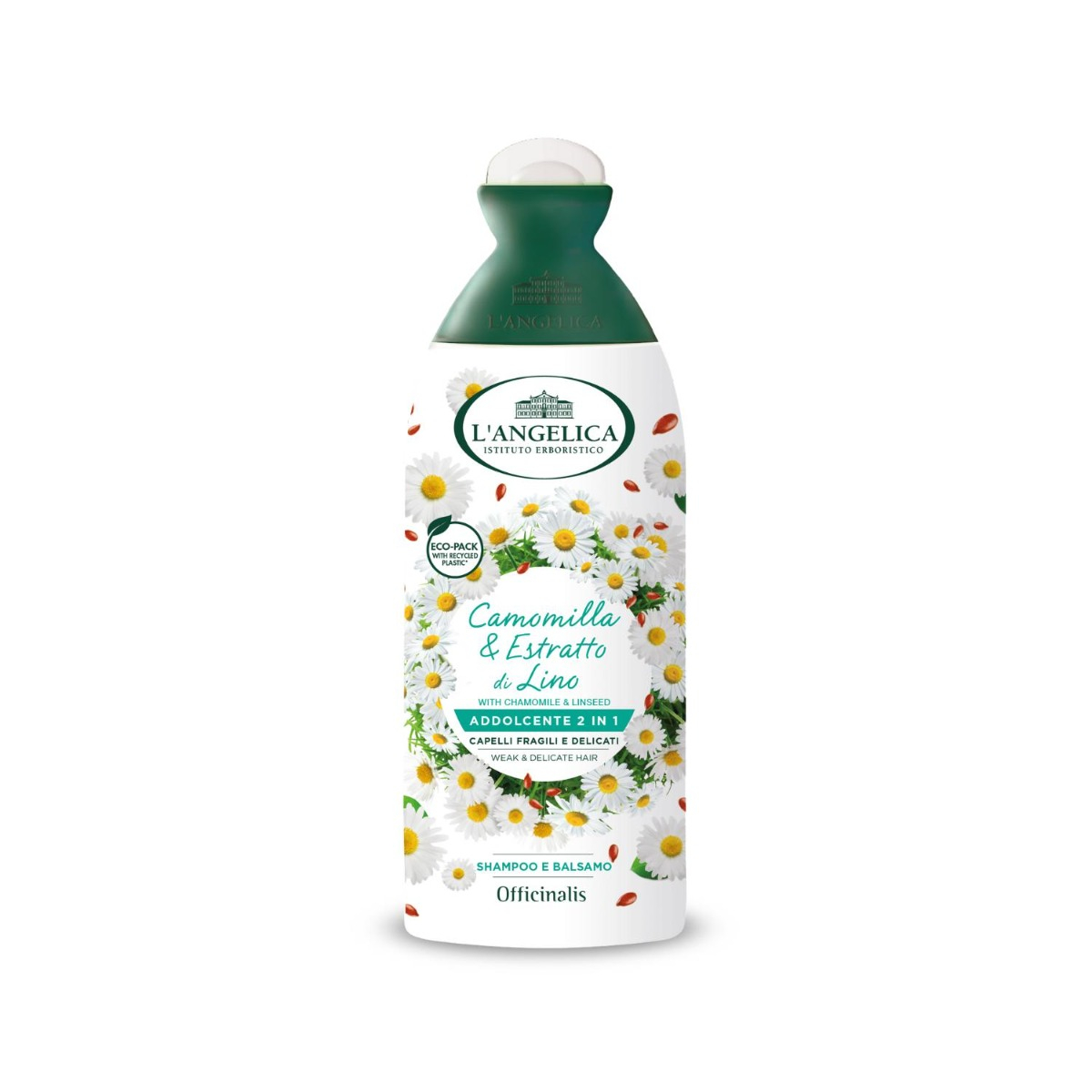Shampoo&Balsamo 2 in 1 Camomilla e Estratto di Lino