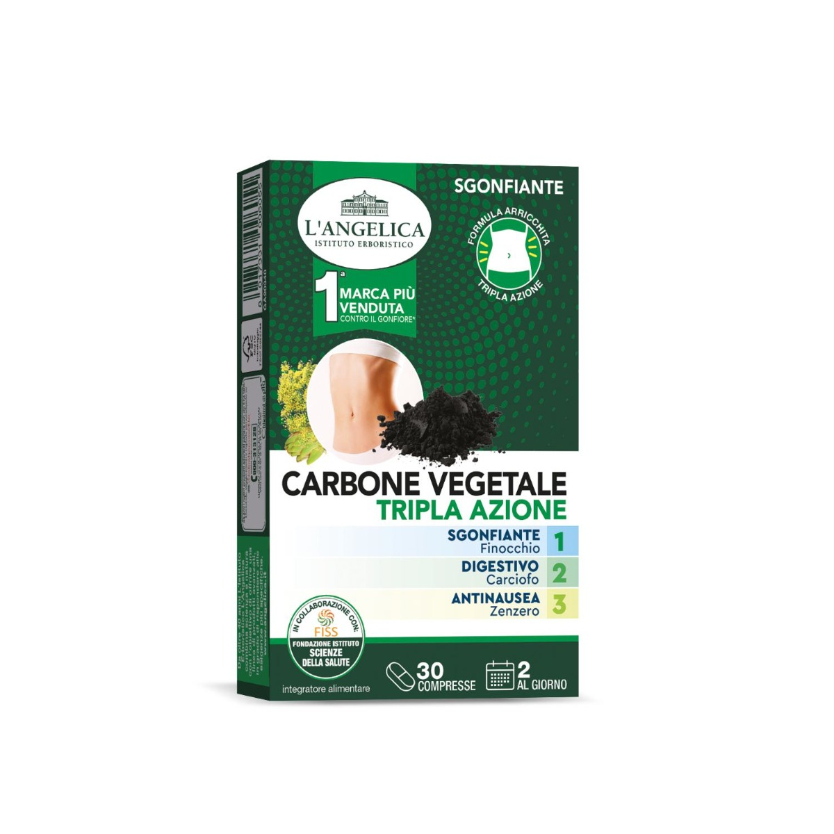 Carbone Tripla Azione - Integratore