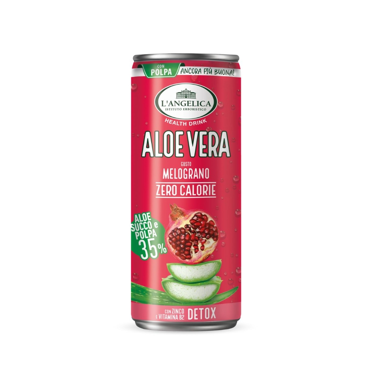 Tisana Aloe Vera gusto Melograno in lattina