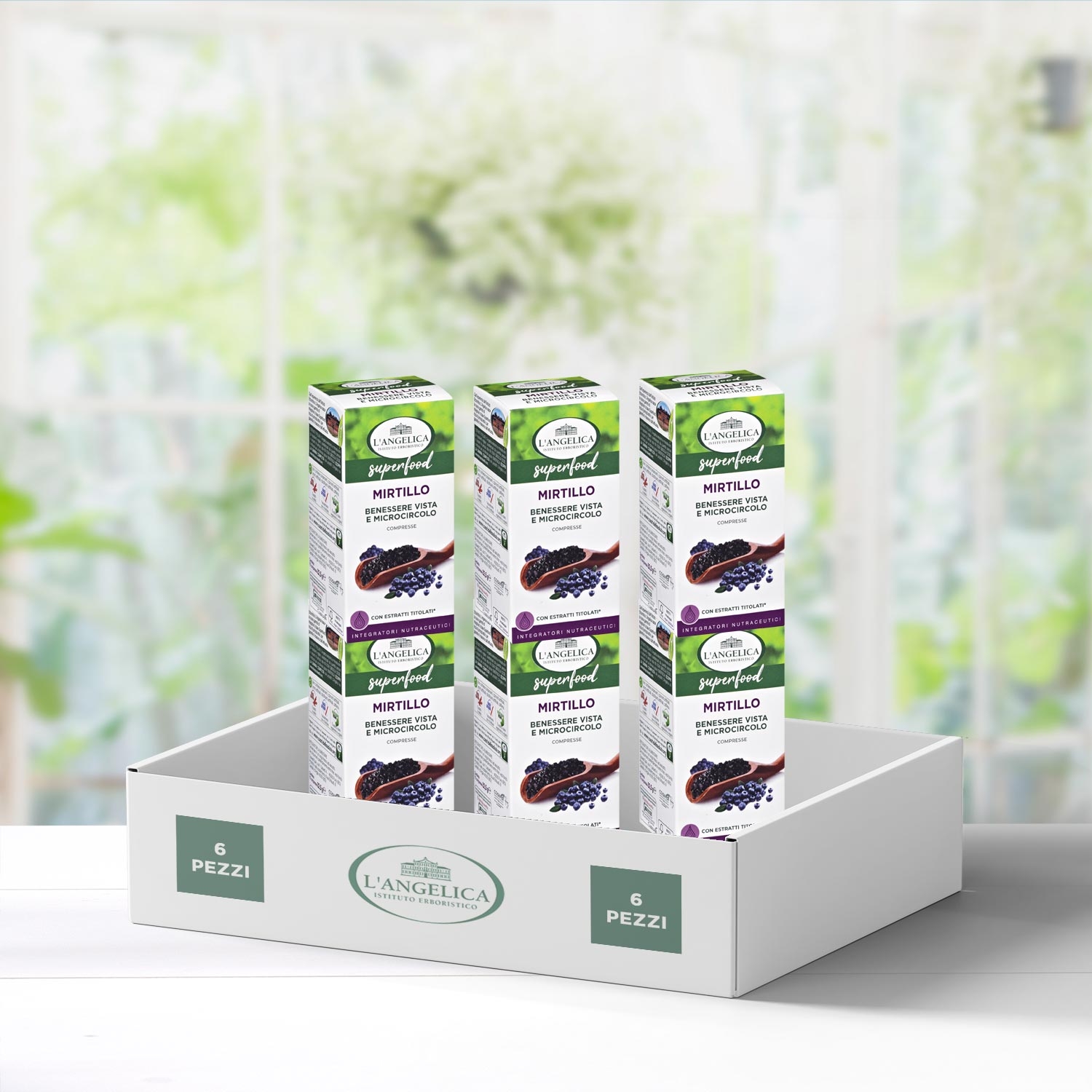MULTIPACK - 6 ITEMS BLUEBERRY SUPERFOOD SUPPLEMENT -30%.
