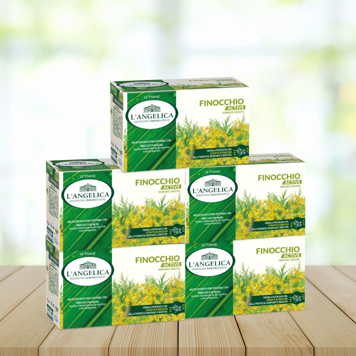 Multipack 5 pezzi Tisana Finocchio Active -15%
