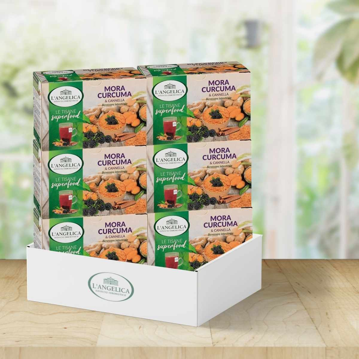 Multipack Tisana Mora Curcuma e Cannella