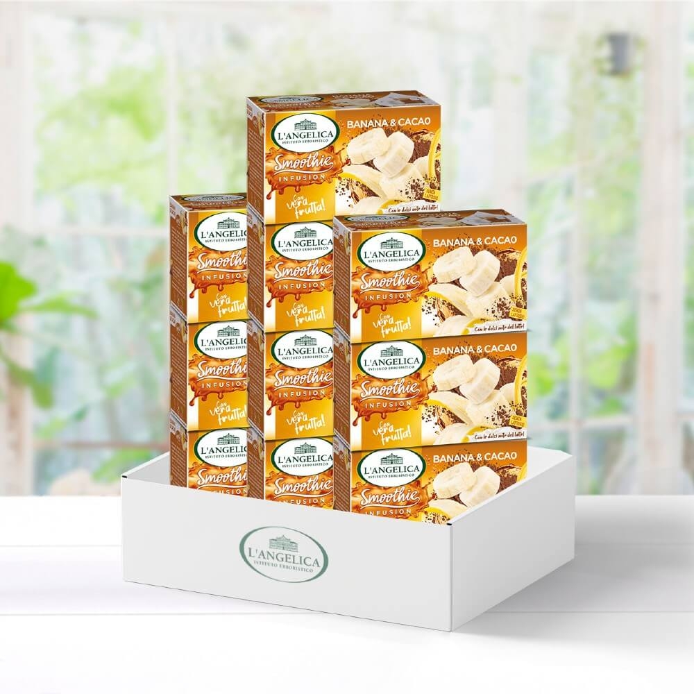 Multipack 10 pezzi Smoothie banana e cacao -10%