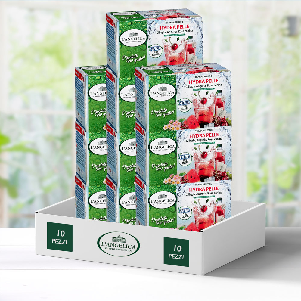 Multipack 10 pezzi Tisana a Freddo Hydra Pelle -25%