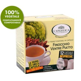 Fennel Flat Belly Herbal Tea (compatible "NESPRESSO")
