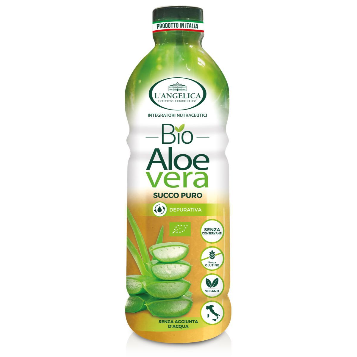 Organic Aloe Vera in Pure Juice - Supplement