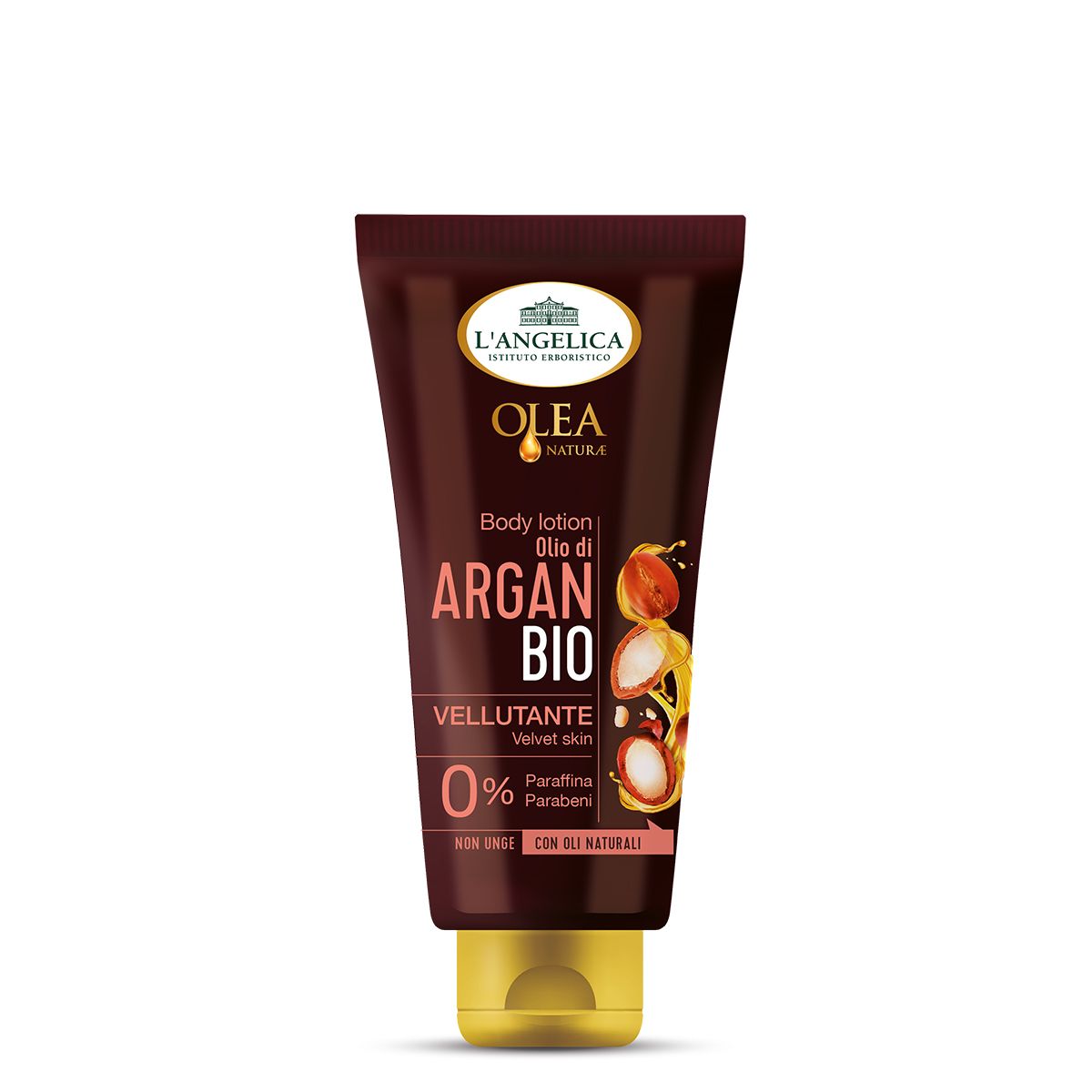 Body Lotion Vellutante con Olio Bio di Argan