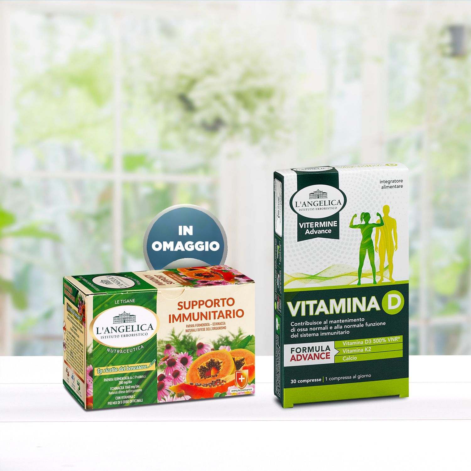 VITAMIN D PACKAGE + FREE IMMUNE SUPPORT HERBAL TEA