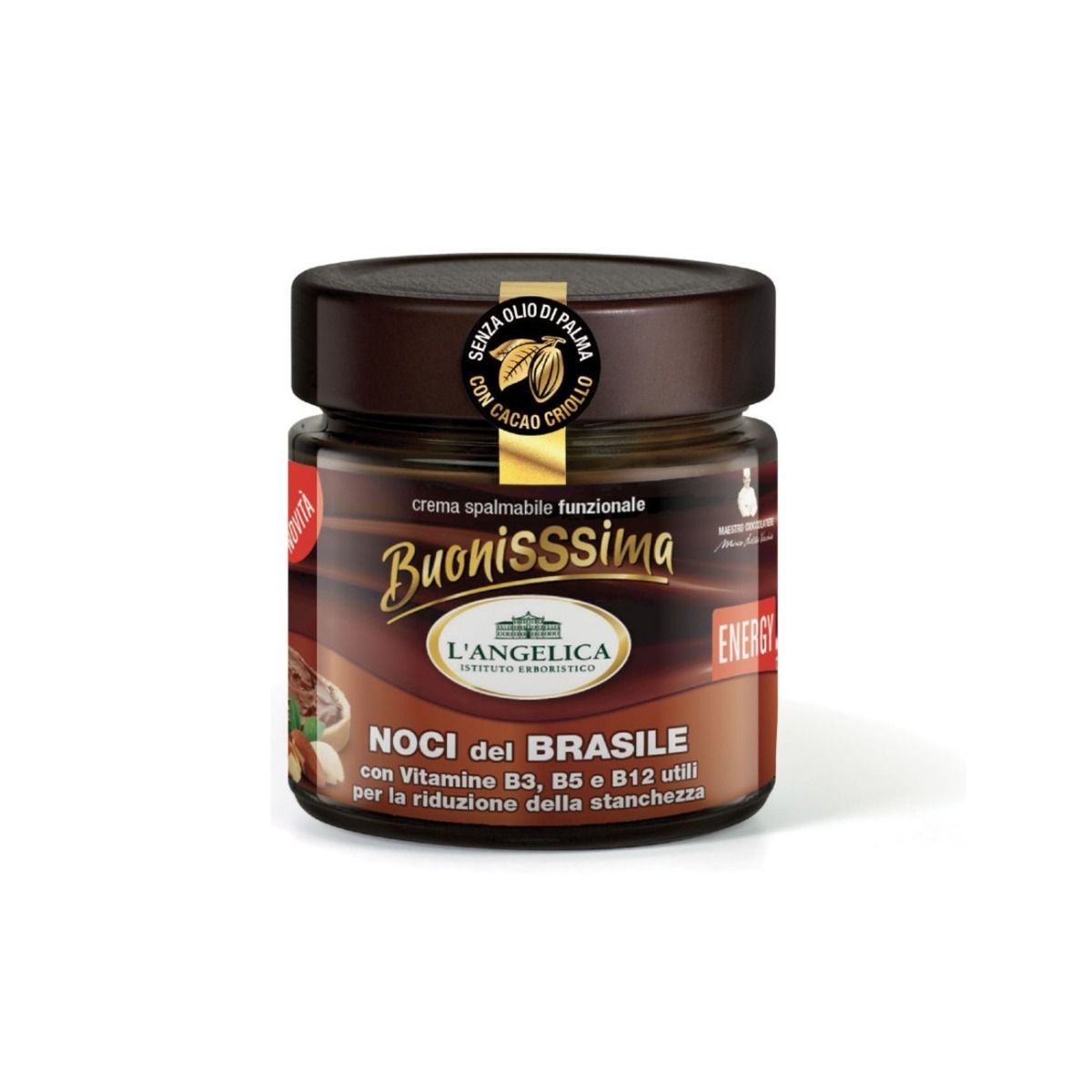 Crema Spalmabile - Cioccolato con Noci del Brasile
