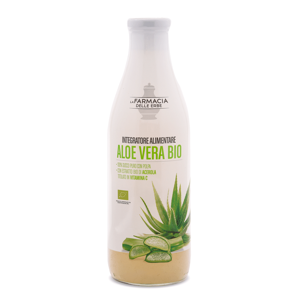 Organic Pure Aloe Vera Juice with Pulp