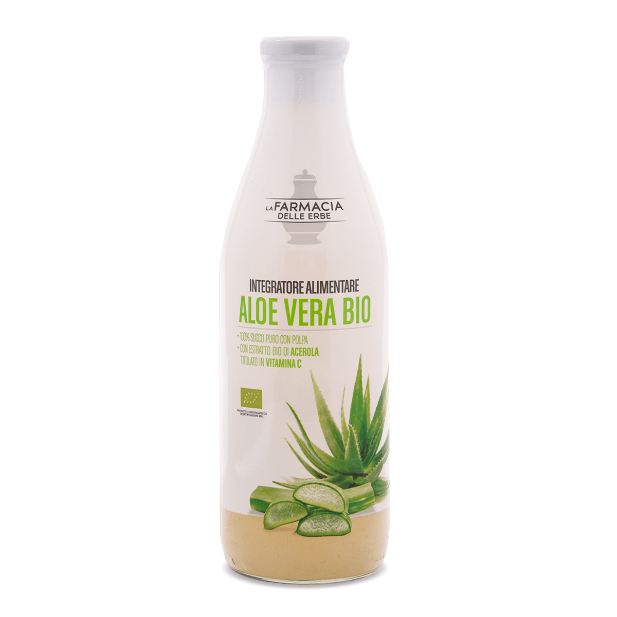 Aloe Vera Bio Succo puro e polpa