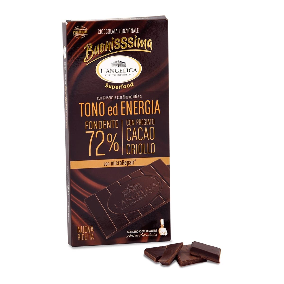 BuonisSsima Tono ed Energia - Tavoletta di Cioccolato