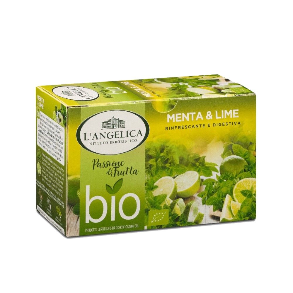 Organic Mint and Lime Herbal Tea