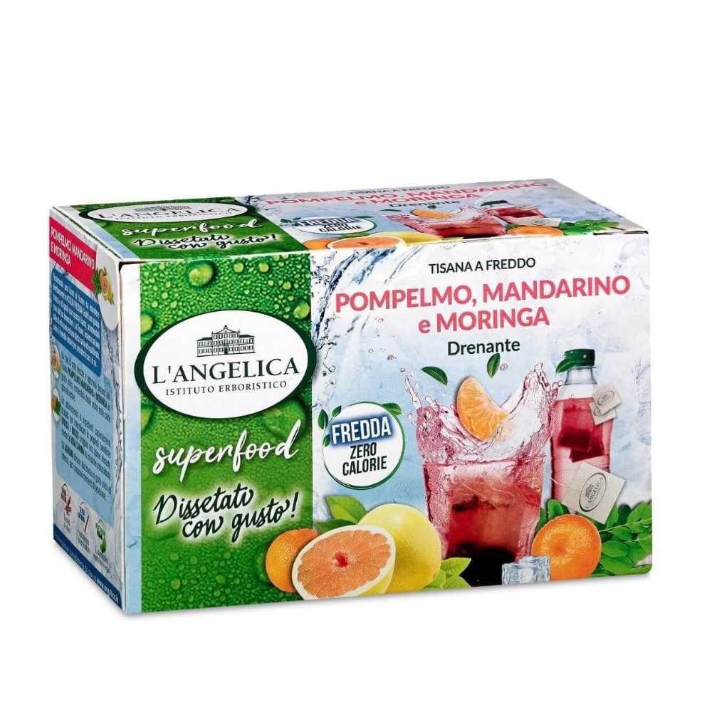 Tisana a Freddo Superfood Pompelmo, Mandarino e Moringa