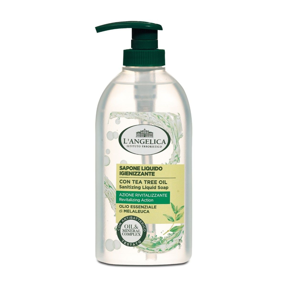 Sapone Liquido Azione Igienizzante con Olio essenziale di Melaleuca