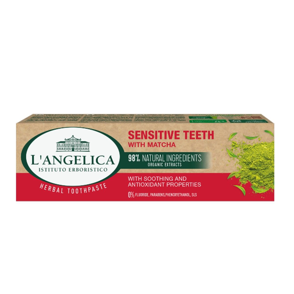 Dentifricio Sensitive teeth con Matcha