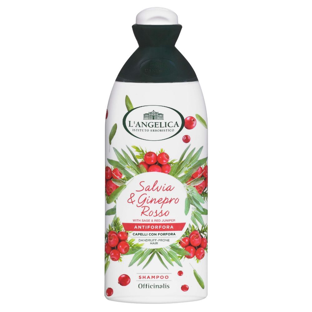 Shampoo Antiforfora Salvia e Ginepro rosso