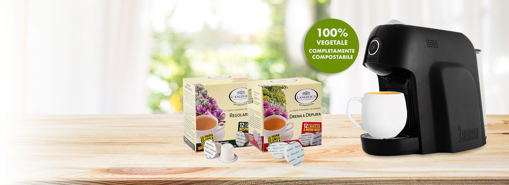 Tisane in capsule Tisane in capsule